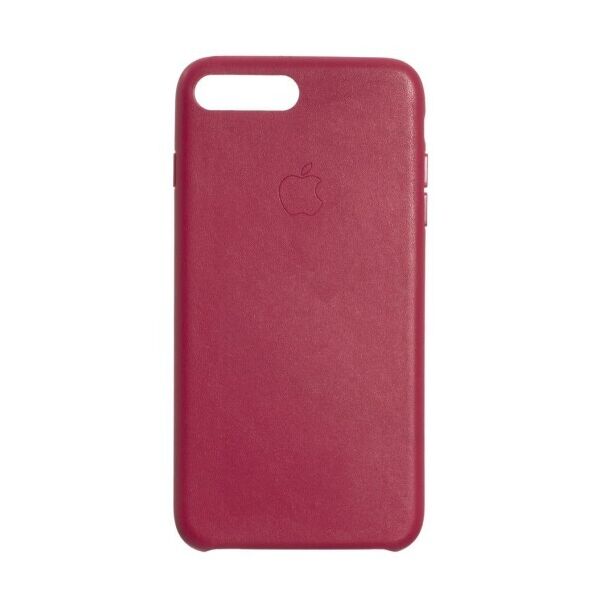 

Кожанный чехол-накладка Apple Leather Case для Apple iPhone 8 Plus (Бордовый)