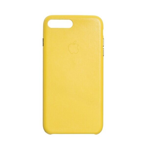 

Кожанный чехол-накладка Apple Leather Case для Apple iPhone 8 Plus (Желтый)