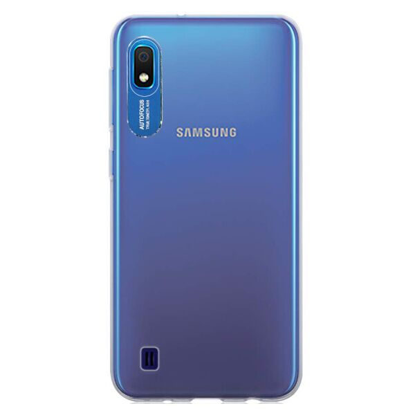 

TPU чехол Epic clear flash для Samsung Galaxy A10 (A105F) (Прозрачный / Синий)