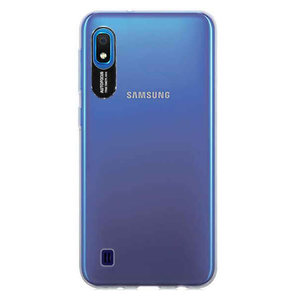 

TPU чехол Epic clear flash для Samsung Galaxy A10 (A105F) (Прозрачный / Черный)
