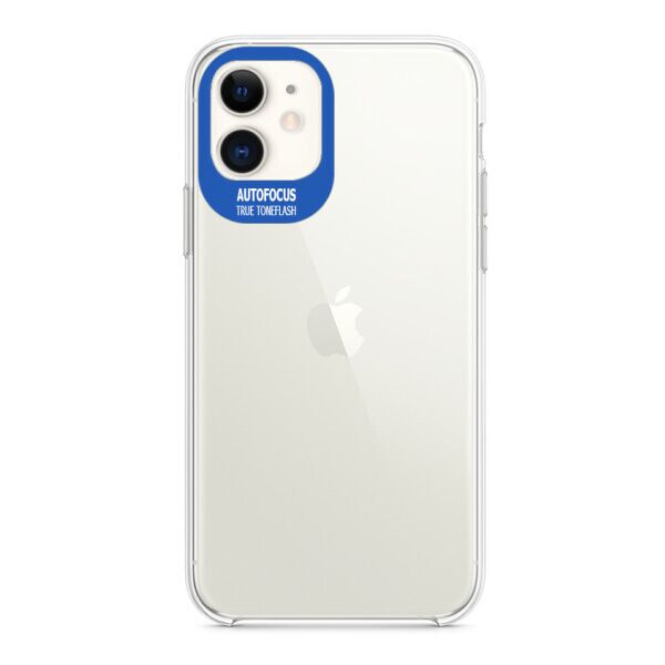 

TPU чехол Epic clear flash для Apple iPhone 11 (6.1") (Прозрачный / Синий)