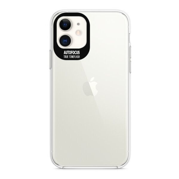 

TPU чехол Epic clear flash для Apple iPhone 11 (6.1") (Прозрачный / Черный)