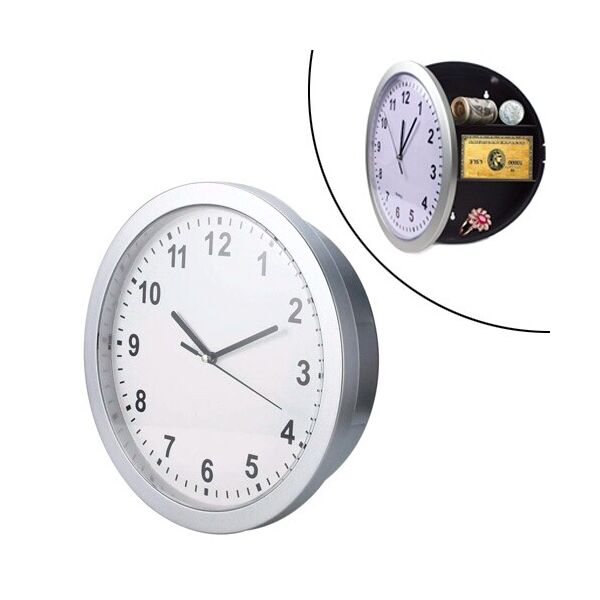 

Настенные часы сейф 25х7см, тайник с полочкой, Safe Clock