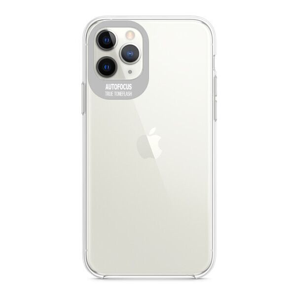 

TPU чехол Epic clear flash для Apple iPhone 11 Pro (5.8") (Серебряный)
