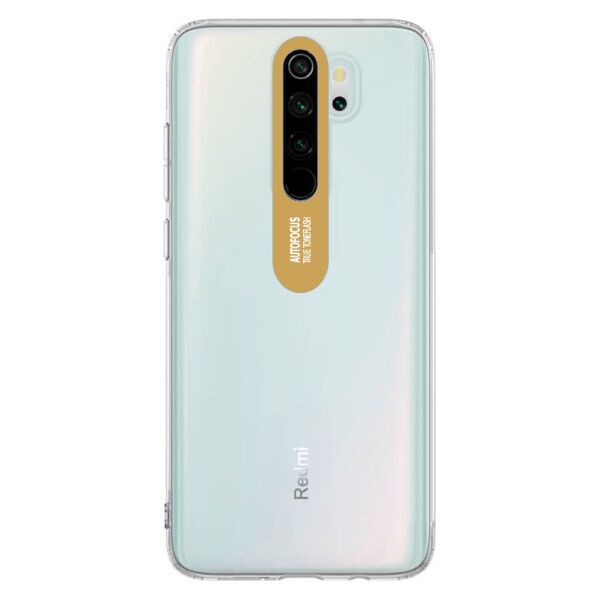 

TPU чехол Epic clear flash для Xiaomi Redmi Note 8 Pro (Золотой)