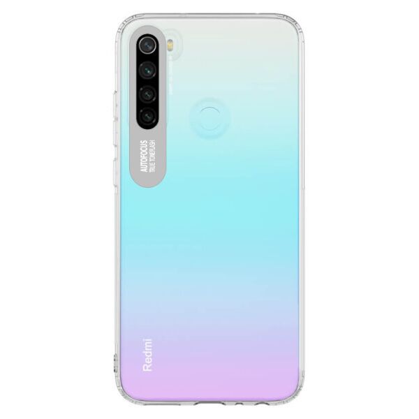 

TPU чехол Epic clear flash для Xiaomi Redmi Note 8 (Прозрачный / Серебряный)