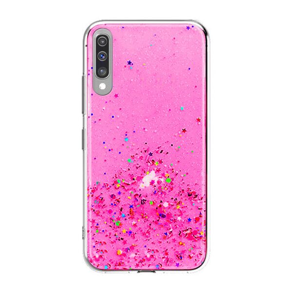 

Силиконовый чехол Star Glitter для Samsung Galaxy A50 (A505F) / A50s / A30s (DeepPink)