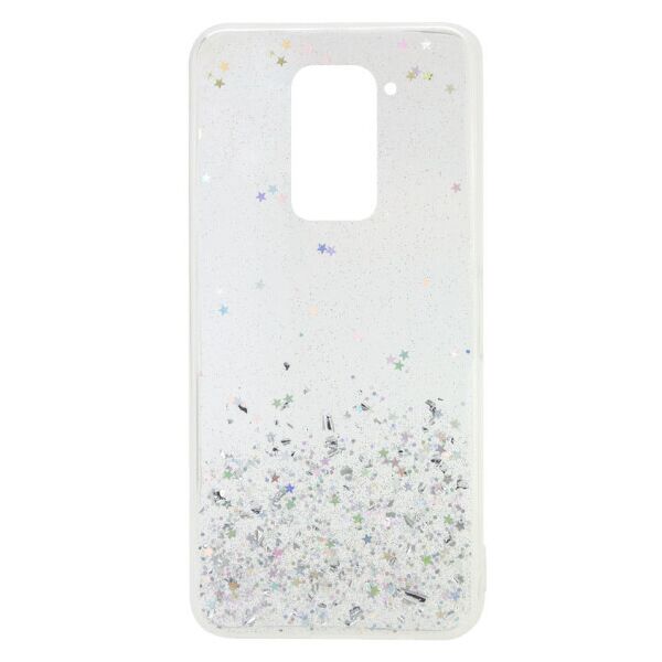 

Силиконовый чехол Star Glitter для Xiaomi Redmi Note 9 / Redmi 10X (Прозрачный)