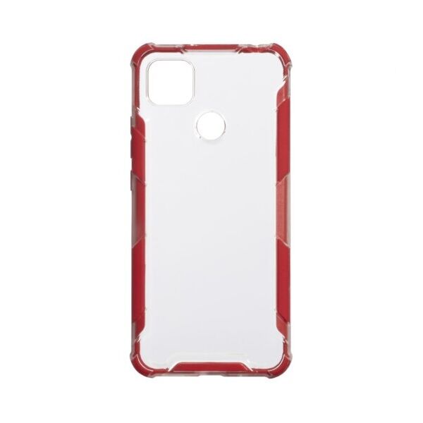 

Бронированный противоударный чехол Iron Armor Clear для Xiaomi Redmi 9С (Красный)