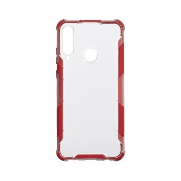 

Бронированный противоударный чехол Iron Armor Clear для Huawei Y6P Eur Ver (Красный)