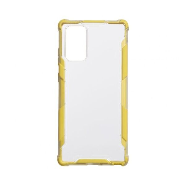 

Бронированный противоударный чехол Iron Armor Clear для Samsung Galaxy Note 20 (Желтый)