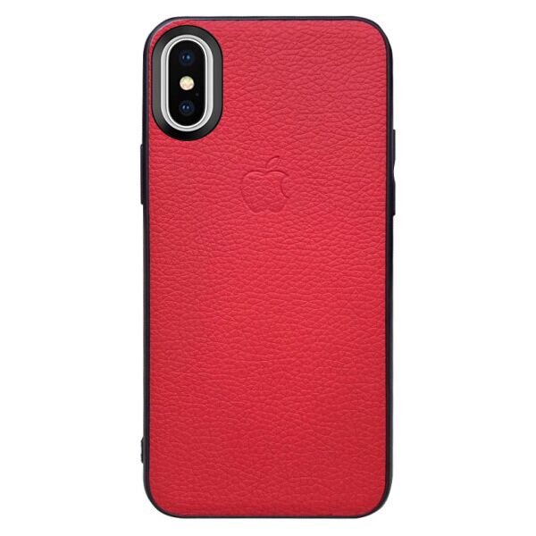 

Кожаная накладка Epic Vivi Logo series для Apple iPhone XS Max (6.5") (Красный)