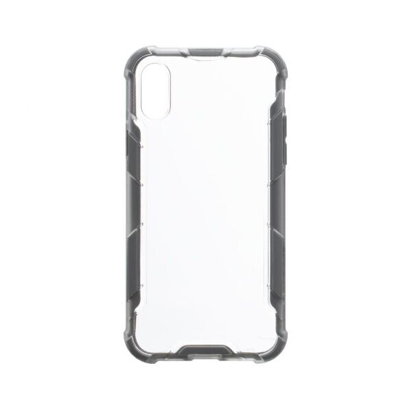 

Бронированный противоударный чехол Iron Armor Clear для Apple iPhone X / Xs (Серый)