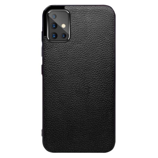 

Кожаная накладка Epic Vivi series для Samsung Galaxy A51 (Черный)