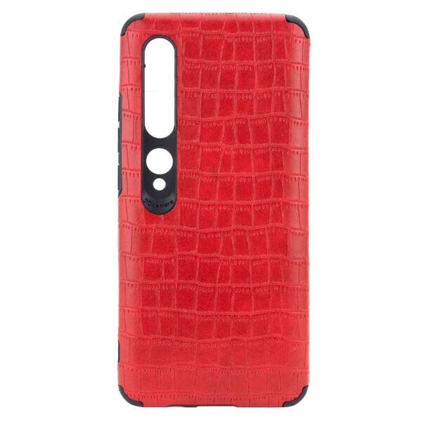 

Кожаная накладка Epic Vivi Crocodile series для Xiaomi Mi 10 / Mi 10 Pro (Красный)