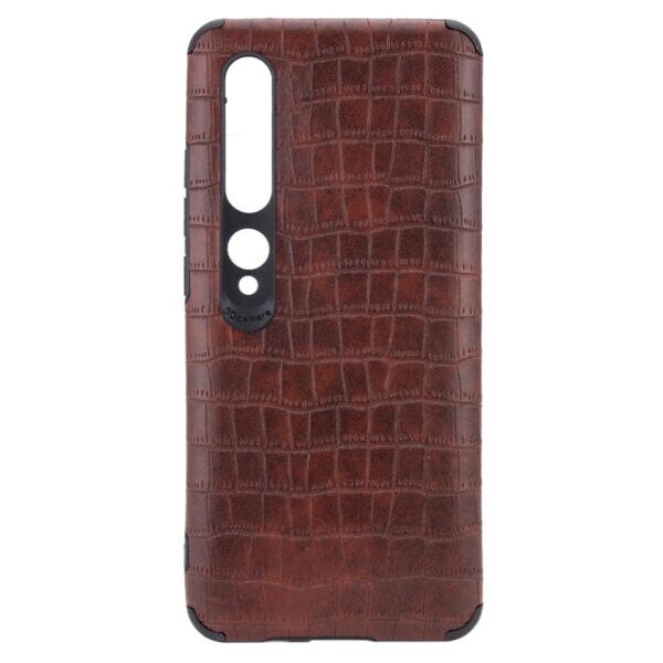 

Кожаная накладка Epic Vivi Crocodile series для Xiaomi Mi 10 / Mi 10 Pro (Коричневый)