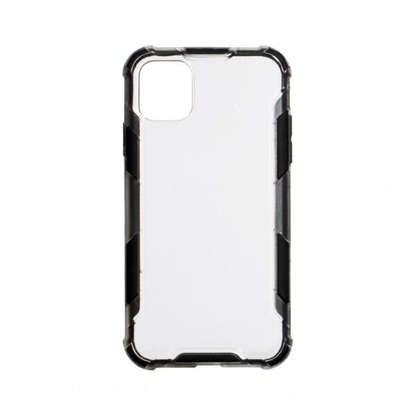 

Бронированный противоударный чехол Iron Armor Clear для Apple iPhone 12 Mini (Черный)