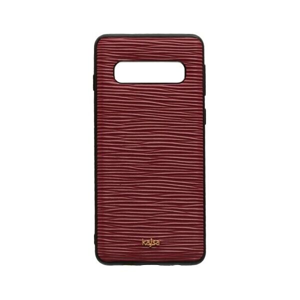

Задняя Накладка Kajsa Wave for Samsung S10 (Красный)