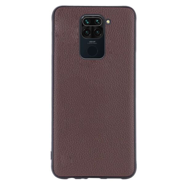 

Кожаная накладка Epic Vivi series для Xiaomi Redmi Note 9 / Redmi 10X (Коричневый)