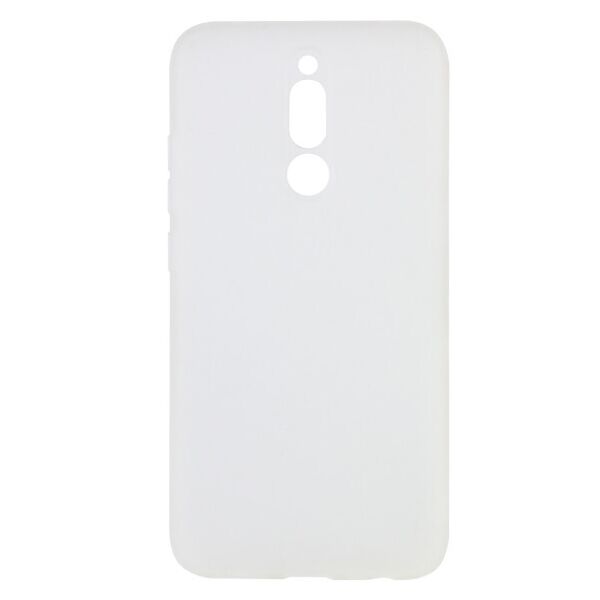 

Силиконовый матовый полупрозрачный чехол для Xiaomi Redmi 8a (Прозрачный)