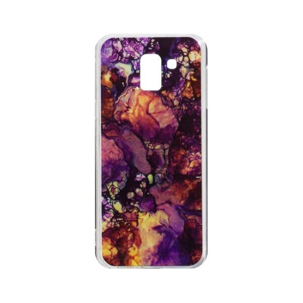 

Силиконовый чехол Marble Series (Мрамор) для Samsung Galaxy J6 2018 Цвет 06