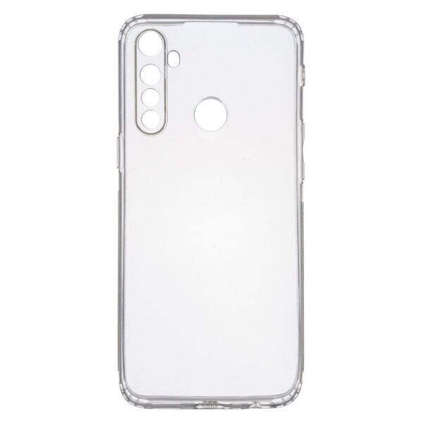 

Ультратонкий силиконовый чехол GETMAN Transparent 1,0 mm для Realme 5 Pro (Прозрачный)