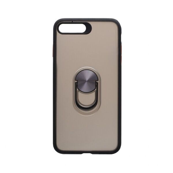 

Противоударный чехол TOTU Ring Magnetic с функцией подставки для Apple iPhone 8 Plus (Черный)