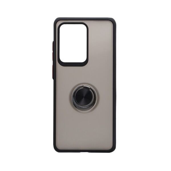 

Противоударный чехол TOTU Ring Magnetic с функцией подставки для Samsung Galaxy S20 Ultra 2020 (Черный)