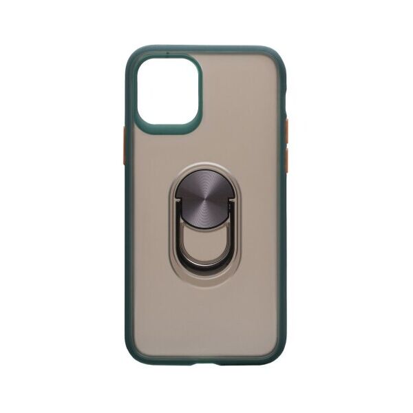 

Противоударный чехол TOTU Ring Magnetic с функцией подставки для Apple iPhone 11 Pro (Зеленый)