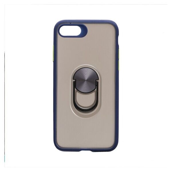 

Противоударный чехол TOTU Ring Magnetic с функцией подставки для Apple iPhone 8 (Синий)