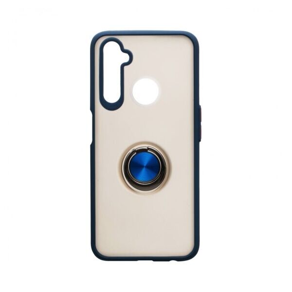 

Противоударный чехол TOTU Ring Magnetic с функцией подставки для Realme C3 (Синий)