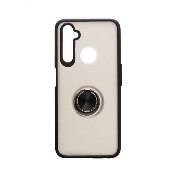 

Противоударный чехол TOTU Ring Magnetic с функцией подставки для Realme C3 (Черный)