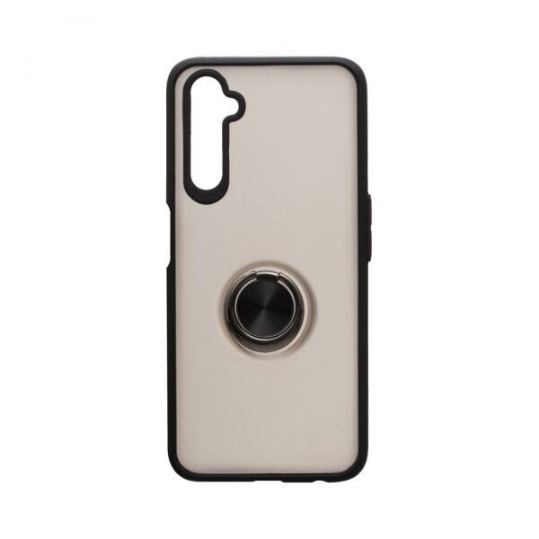 

Противоударный чехол TOTU Ring Magnetic с функцией подставки для Realme 6 Pro (Черный)