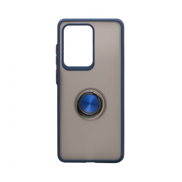 

Противоударный чехол TOTU Ring Magnetic с функцией подставки для Samsung Galaxy S20 Ultra 2020 (Синий)