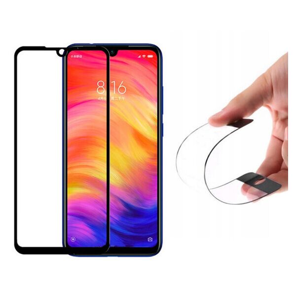 

Гибкое защитное стекло Nano (без упак.) для Xiaomi Redmi 7 (Черный)
