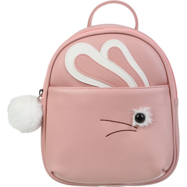 

Рюкзак FUR RABBIT 24x21x8 см персиковый (декор: искмех) (ZB702301)
