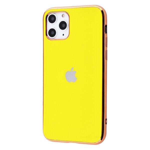 

TPU чехол Matte LOGO для Apple iPhone 11 Pro Max (6.5") (Желтый)