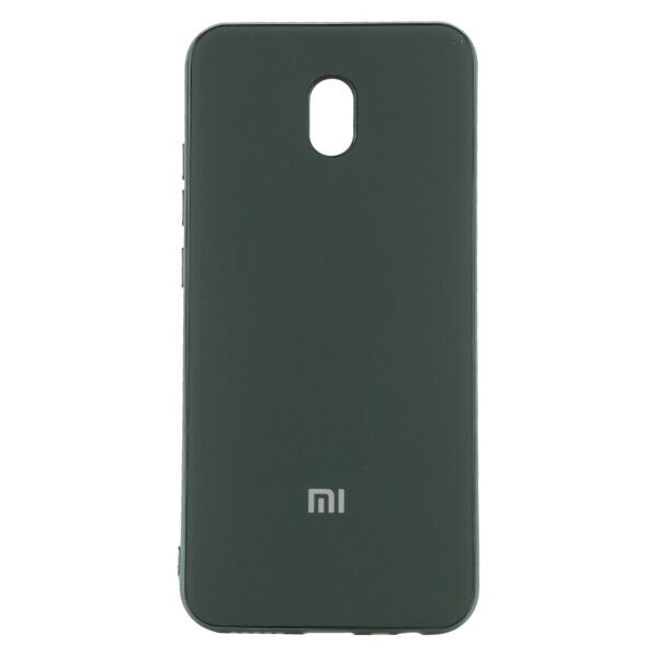 

TPU чехол Matte LOGO для Xiaomi Redmi 8a (Темно-зеленый)