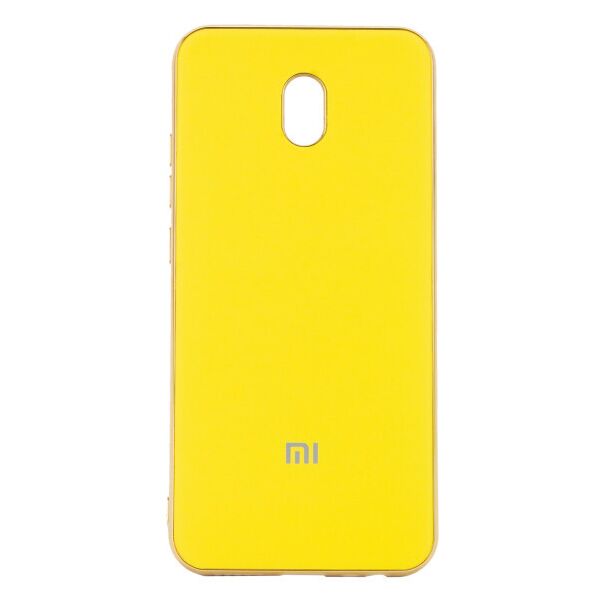 

TPU чехол Matte LOGO для Xiaomi Redmi 8a (Желтый)