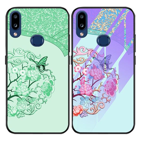 

TPU+Glass чехол светящийся в темноте для Samsung Galaxy A10s