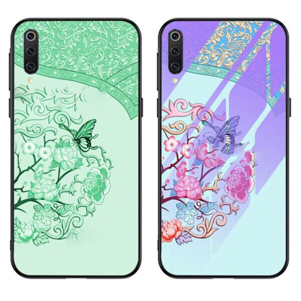 

TPU+Glass чехол светящийся в темноте для Xiaomi Mi 9 Pro