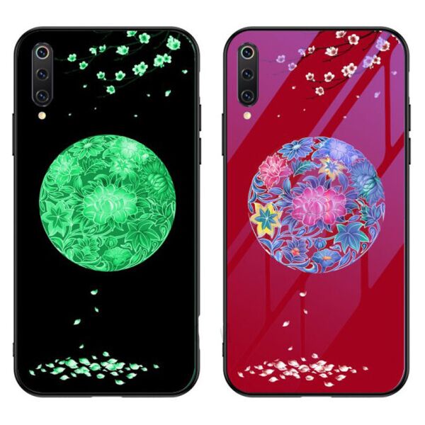 

TPU+Glass чехол светящийся в темноте для Xiaomi Mi A3 (CC9e)