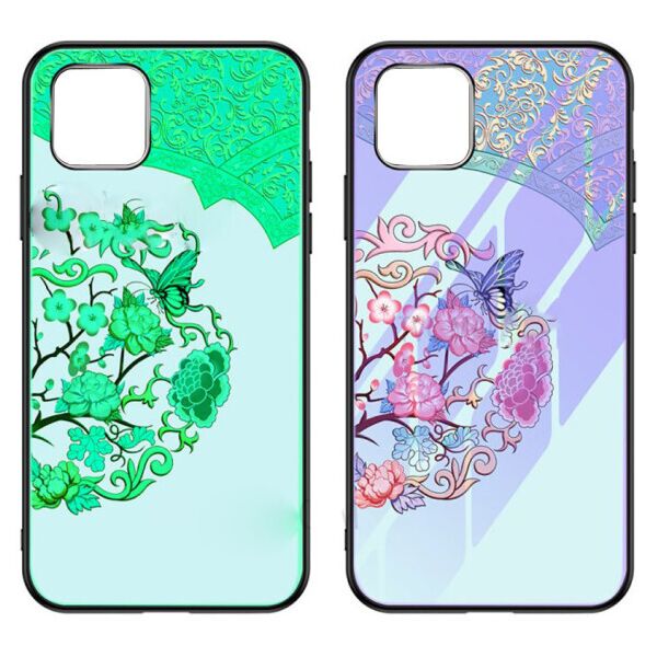 

TPU+Glass чехол светящийся в темноте для Apple iPhone 11 Pro Max (6.5")