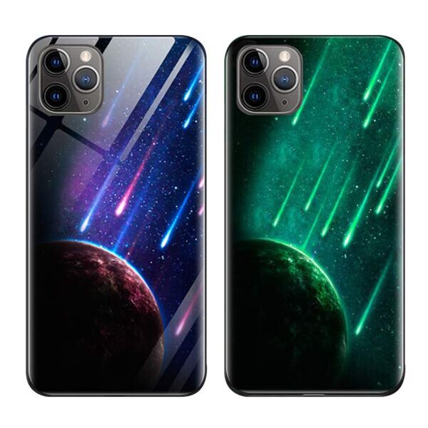 

TPU+Glass чехол светящийся в темноте для Apple iPhone 11 Pro (5.8")