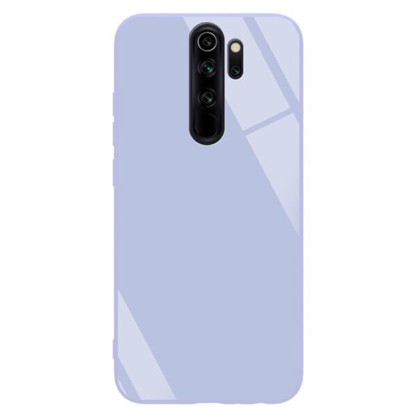 

TPU+Glass чехол GLOSSY для Xiaomi Redmi Note 8 Pro (Lavender)