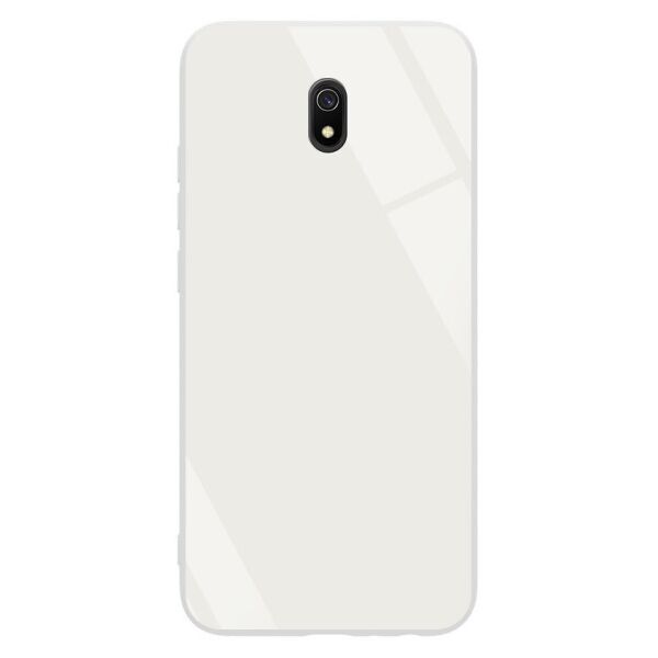 

TPU+Glass чехол GLOSSY для Xiaomi Redmi 8a (Белый)