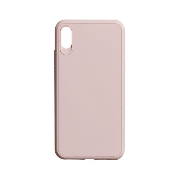

Силиконовый чехол Logo Colour для Apple iPhone Xs Max (Розовый)