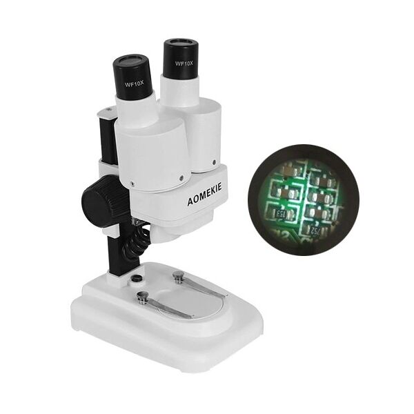 

Микроскоп бинокулярный стерео для пайки LED 20X AOMEKIE AO1001