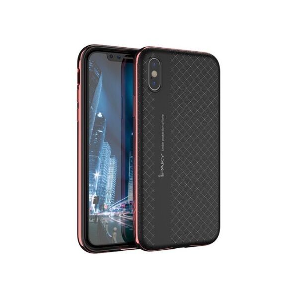 

Чехол iPaky TPU+PC для Apple iPhone X (5.8") / XS (5.8") (Черный / Красный)