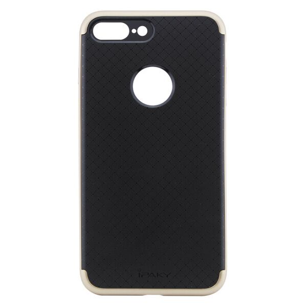 

Чехол iPaky TPU+PC для Apple iPhone 7 plus / 8 plus (5.5") (Черный / Золотой)